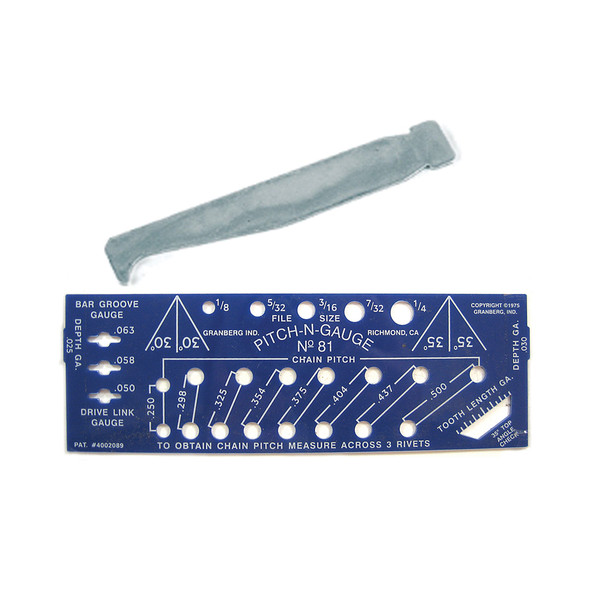 GAF109895 - PROKUT QUICK CHECK GAUGE & BAR GROOVE CLEANER SET