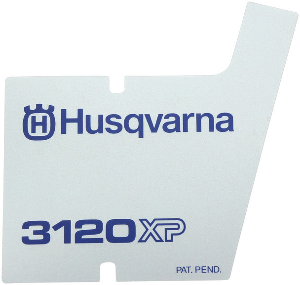 Husqvarna Label 537 09 69-01 (was 503535001, 503624301)