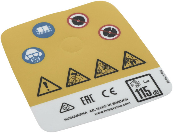 Husqvarna Decal 586 37 93-09