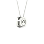 The Lumin Cushion Diamond Pendant Necklace