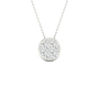 The Haloé Round Diamond Necklace