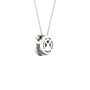 The Haloé Round Diamond Necklace