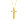 Petite Diamond Cross Necklace