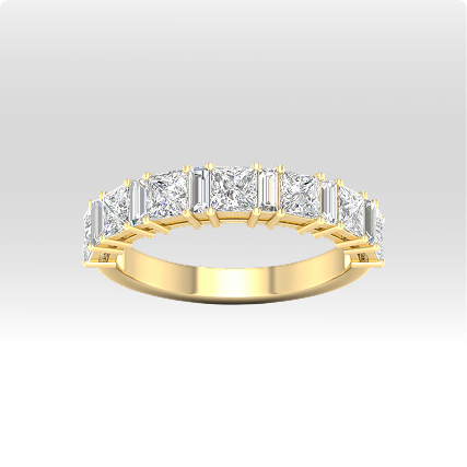 Luxe Princess Eternity Band