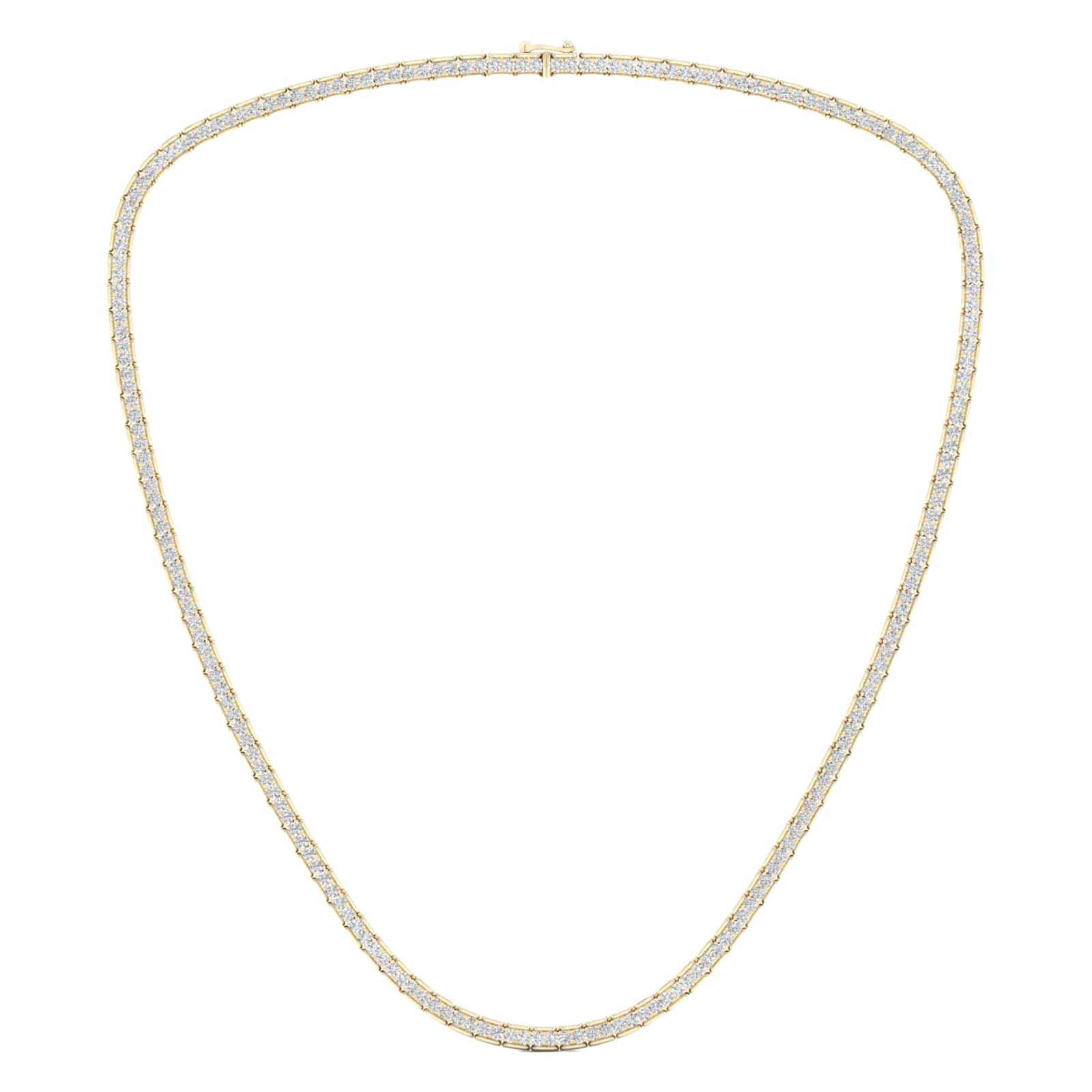 The Infinity Strand Diamond Necklace