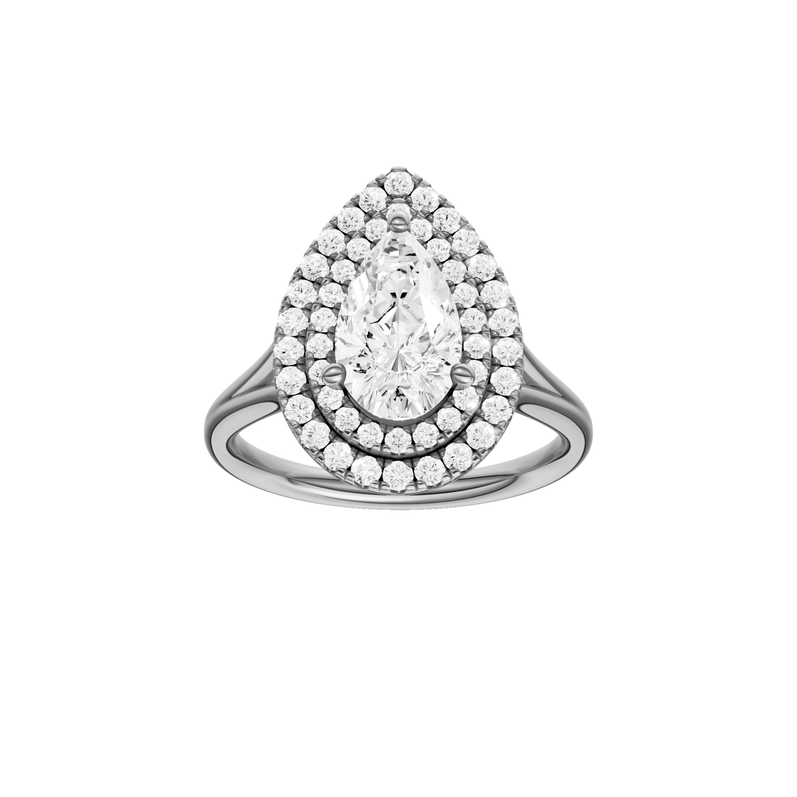 Solstice: Pear, Plain, Double Halo