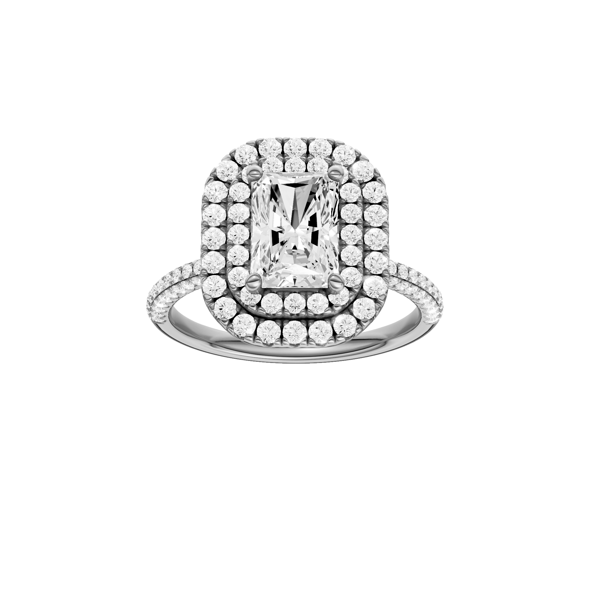 Provenance: Radiant, Pavé, Double Halo