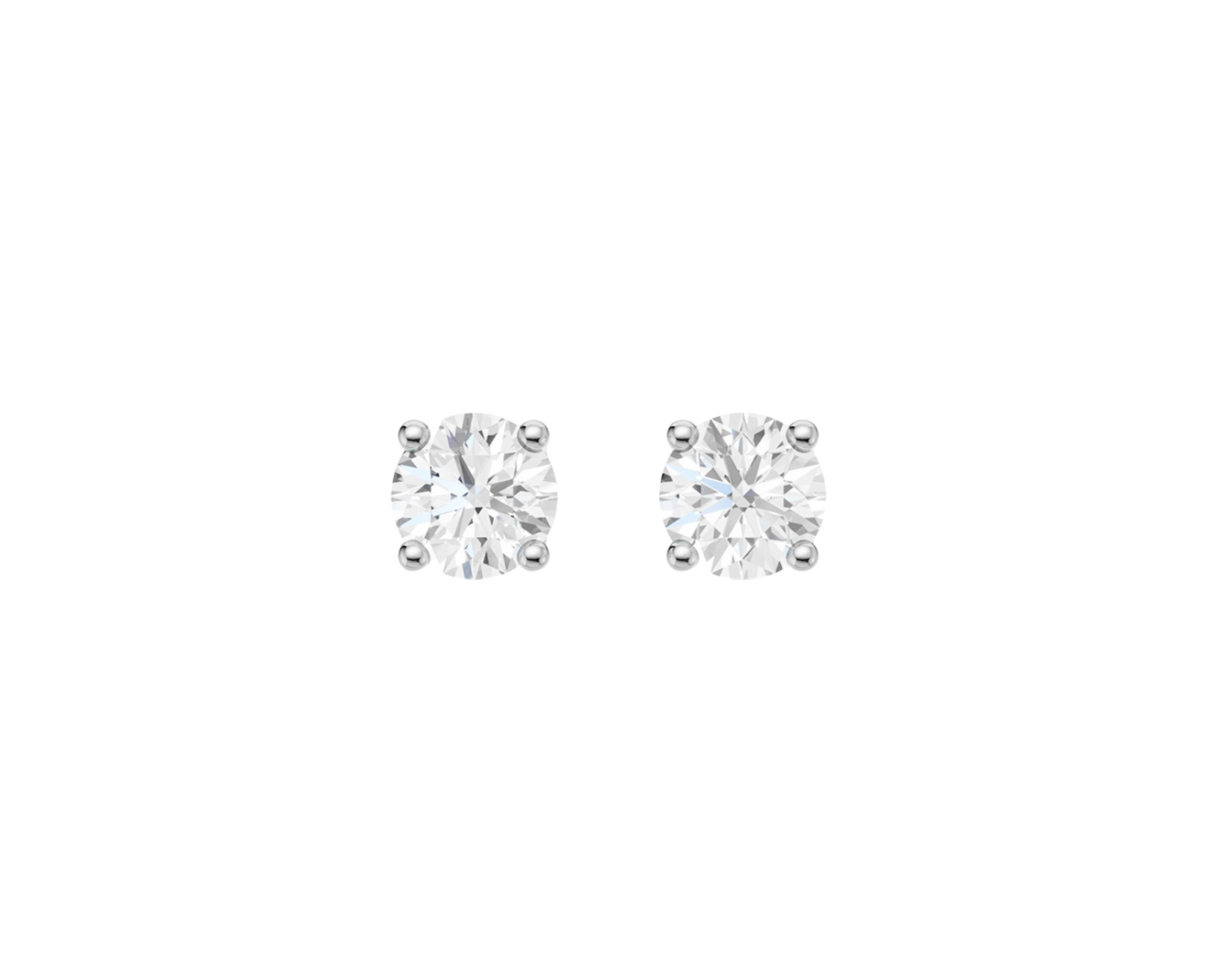 Amorati Diamonds 1.00 cttw Bold Power Studs: IGI Certified E-F Colorless VS+ Lab Diamonds in 2.5g Solid 14K Gold Settings with Insured Free Shipping.