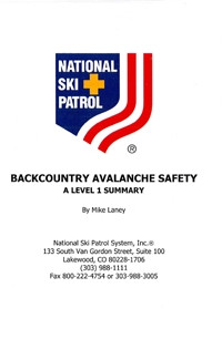 Backcountry Avalanche Safety: A Level 1 Summary - SALE!