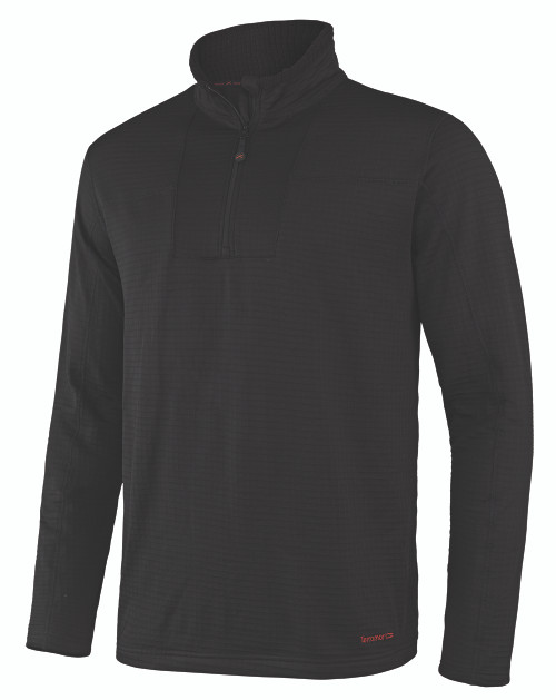 Terramar - Men's 3.0 Ecolator Baselayer Quarter Zip - Black - 2XL Only - SALE!
