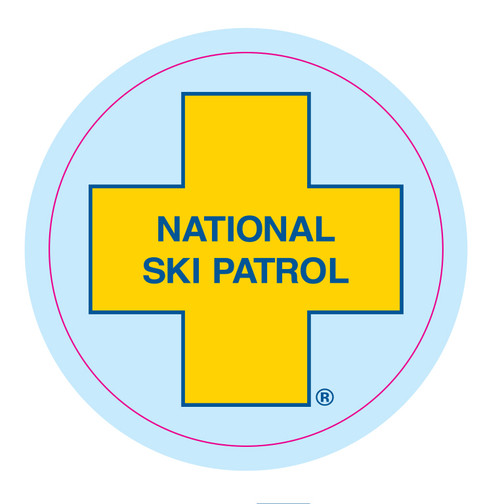 NSP Sticker - Retro Cross Logo