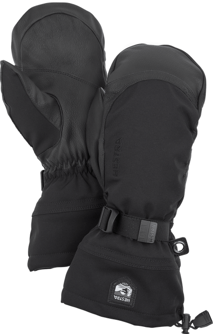 Hestra - Army Leather Extreme Ski Mitt - Black - XS(6) & 2XL(11) Only - SALE!