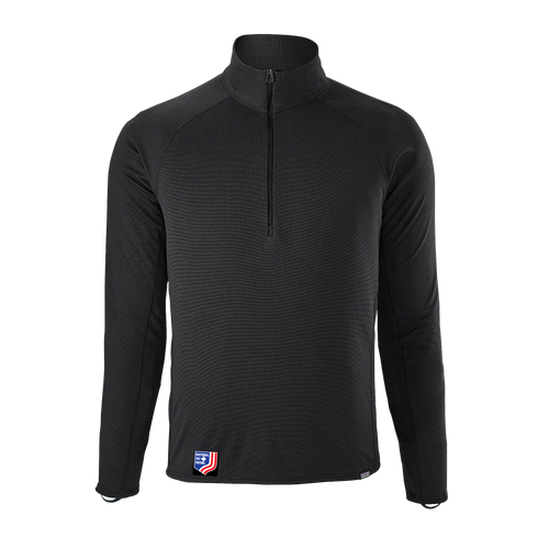 Patagonia - Men's Midweight Capilene Baselayer Zip Neck - Black - 2XL Only - SALE!