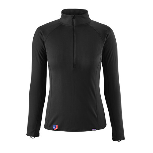Patagonia - Women's Midweight Capilene Baselayer Zip-Neck - Black