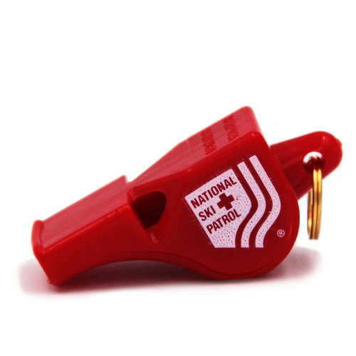 National Ski Patrol – Safety Whistle - Red