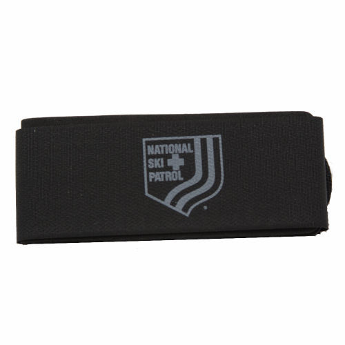 NSP - Ski Strap - Black with NSP Shield Logo - SALE!