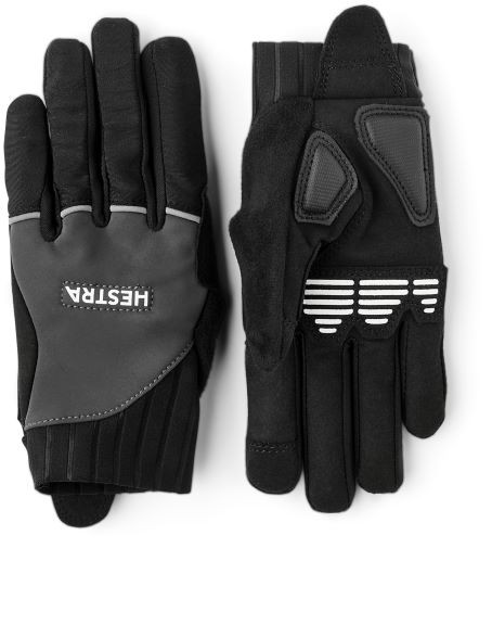 Hestra - Bike Reflective Long - Grey/Black - SALE!