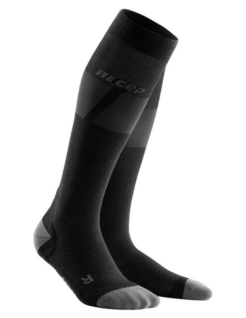 CEP – Men’s Ski Ultralight Compression Sock – Black/Dark Grey - SALE!