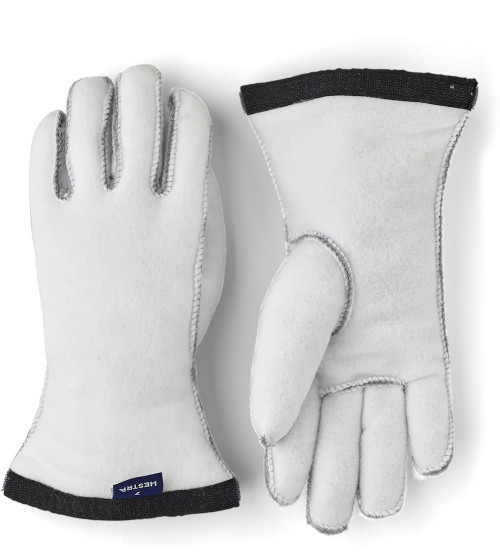 Hestra – Heli Ski Liner 5-finger - Off White - 2XL(11) & 3XL(12) Only - SALE!