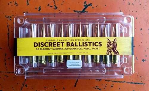 Discreet Ballistics - 8.6 Blackout Subsonic Load Target