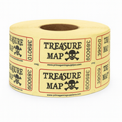 Treasure Map Tickets