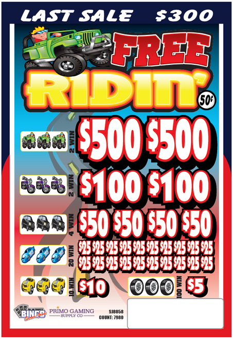 Free Ridin $.50 (8058)
