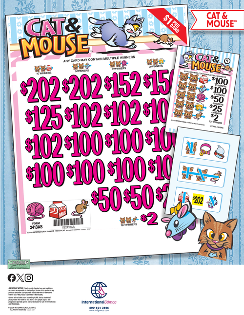 Cat & Mouse supplied first-page flare