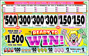 Ready to Win! seal card