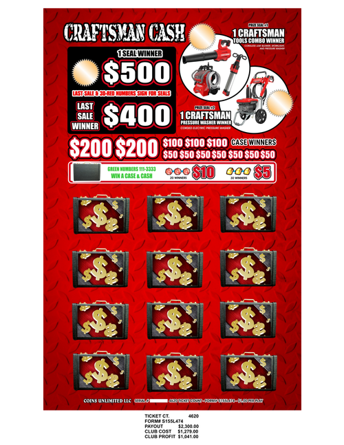 Craftsman Cash