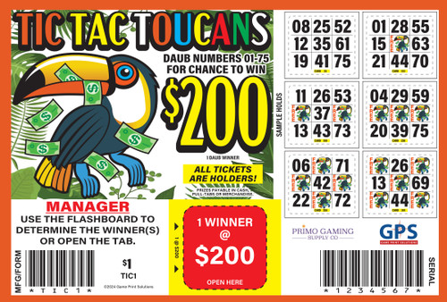 Tic Tac Toucans