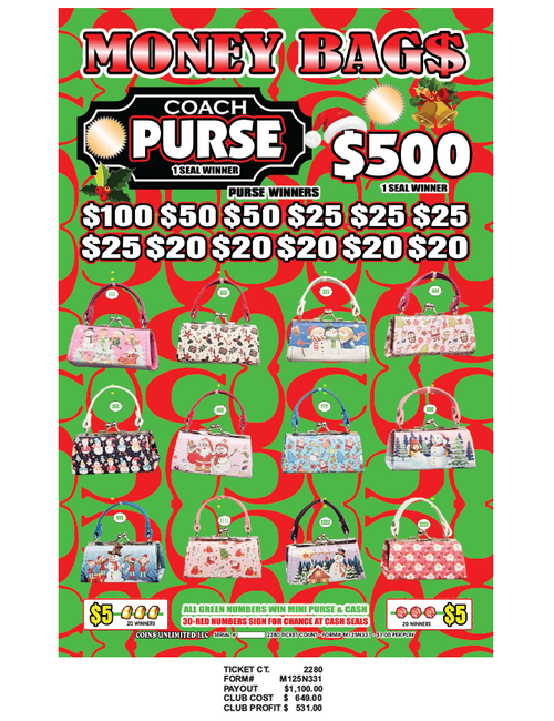 Money Bags Christmas Money Bags Christmas