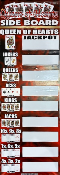 Queen of Hearts Side Board