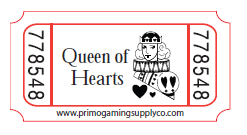 Single Roll Queen of Hearts - Green