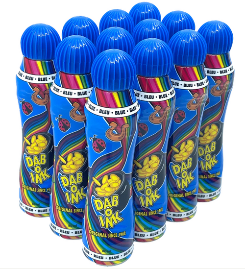 DAB-O-INK 4OZ BLUE 12/DZ
