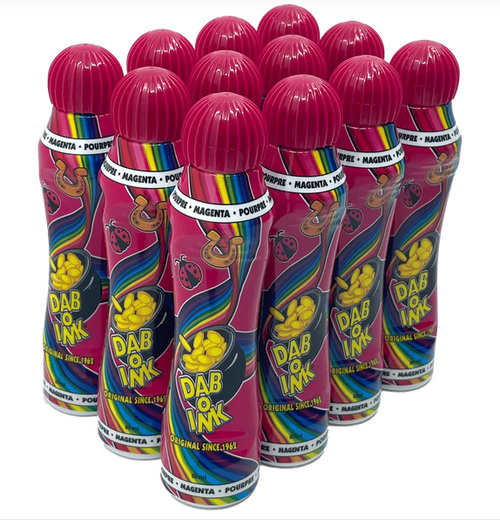 DAB-O-INK 4OZ MAGENTA 12/DZ