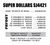 SUPER DOLLARS