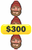 Loyal Gaming supplied revealed instant-winner ticket: form 4000AE01