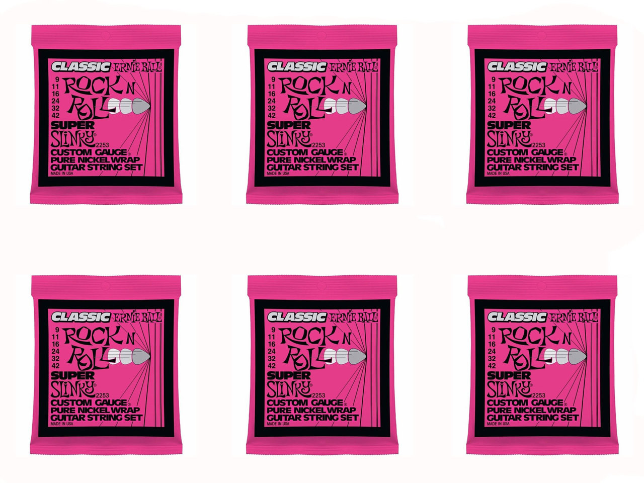 ernie ball rock n roll strings