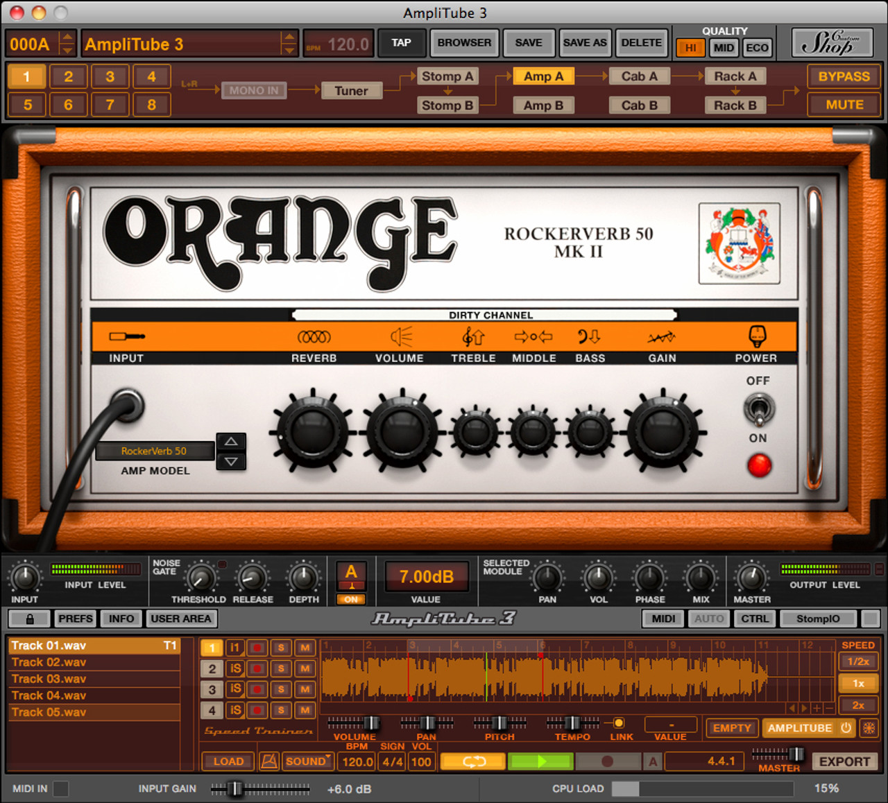 Ik Multimedia Amplitube Orange Guitar Amp Effects K S Music Inc