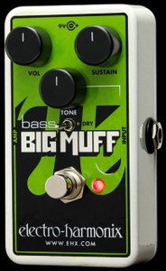 Electro-Harmonix Nano Bass Muff Distortion/Sustainer for Bass