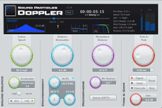 Sound Particles Doppler  Digital Software Card
