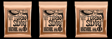Ernie Ball 2224 Turbo Slinky 3 Pack Special