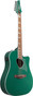 Ibanez ALT30 Altstar Acoustic Electric Guitar Jungle Green Metallic