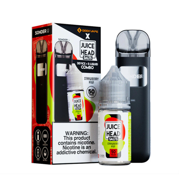 GEEKVAPE SONDER U X JUICE HEAD 50MG SALTS STARTER KIT