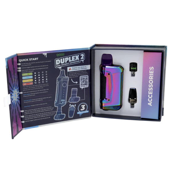 OOZE DUPLEX 2 900MAH DUAL EXTACT VAPORIZER W/ C-CORE TECHNOLOGY