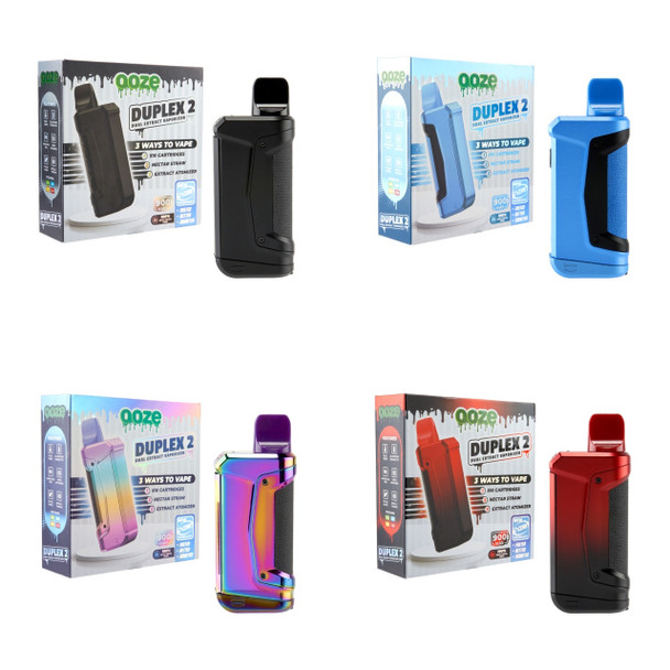 OOZE DUPLEX 2 900MAH DUAL EXTACT VAPORIZER W/ C-CORE TECHNOLOGY