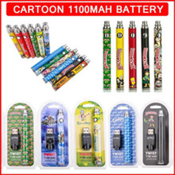 TWIST 510 BATTERY 1100mAh ASSORTED DESIGN