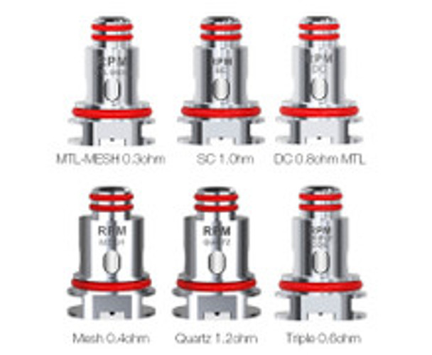 SMOK RPM40 REPLACEMENT COILS 5ct/pk.