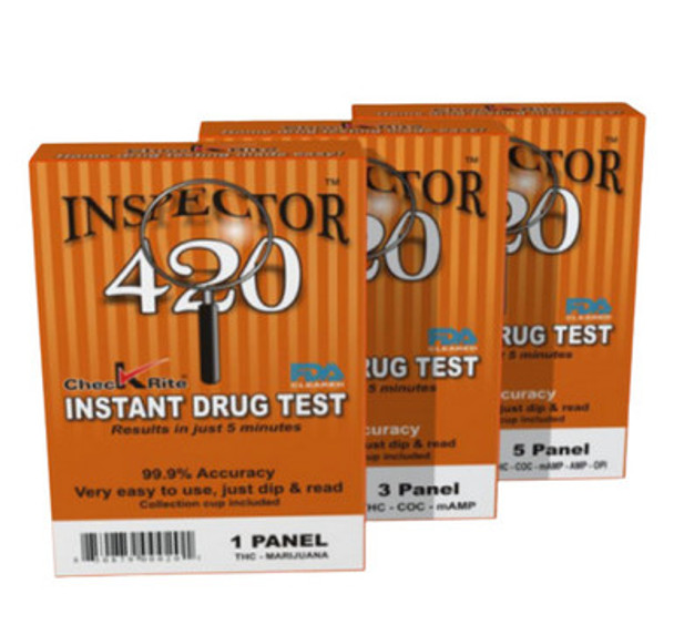 INSPECTOR 420 INSTANT DRUG TESTING KIT - PANEL 3
