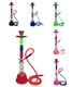 ZEBRA RAINBOW 19" SINGLE HOSE HOOKAH KIT